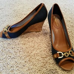 Tommy Hilfiger Cork Wedges